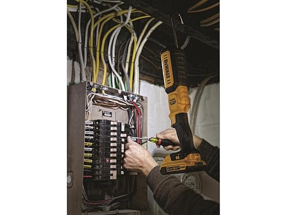 DEWALT 20V MAX LED Work Light, Rechargeable Flashlight, Pivot(Open Box)