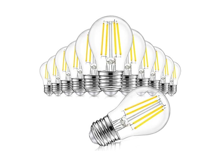 TOBUSA KN0001 12-Pack A15 LED Bulbs