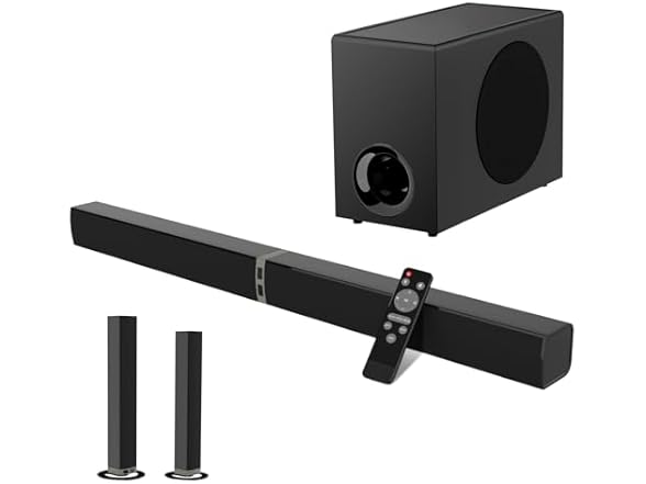 MZEIBO Sound Bar with Subwoofer