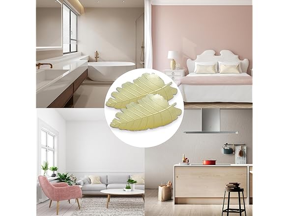 Gold Iron Decorative Small Storage Tray