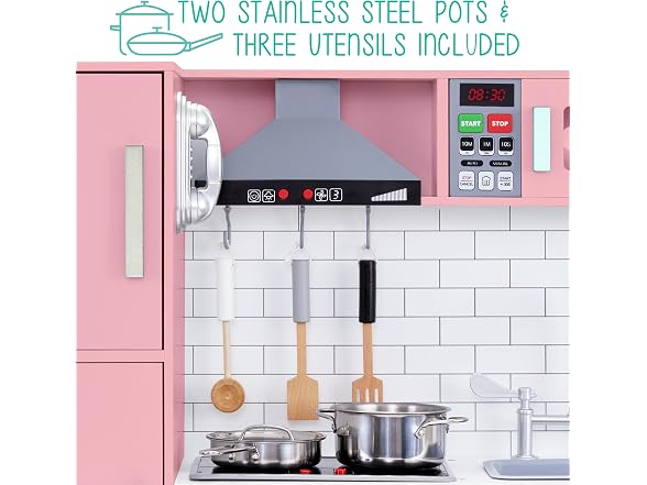 Kitchen Washer Set Pink