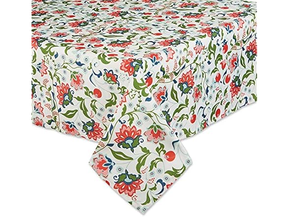 DII Garden Inspired Outdoor Tablecloth, 60"x120"