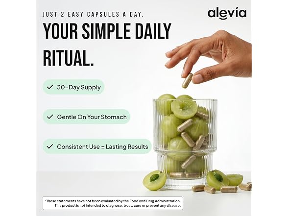 Alevia Amla Capsules 1000mg