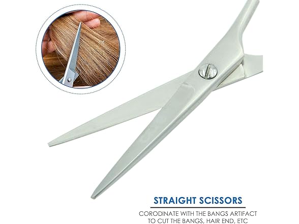 Silver Barber Hair Cutting Scissors/Shears