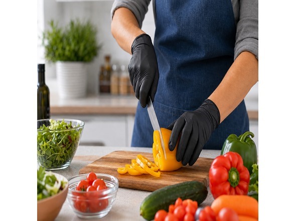 XS Multi-Pack Black Nitrile Gloves