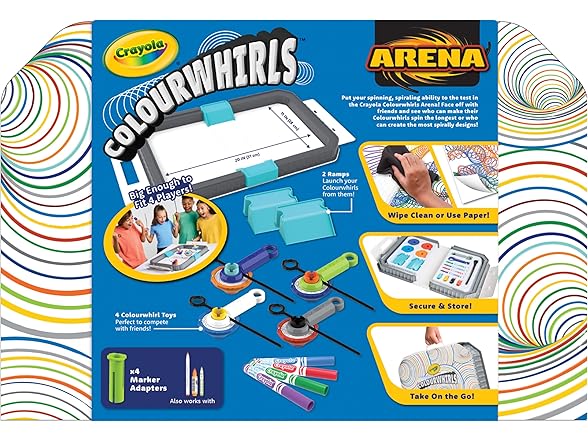 Crayola Colourwhirls Battle Arena Art Game