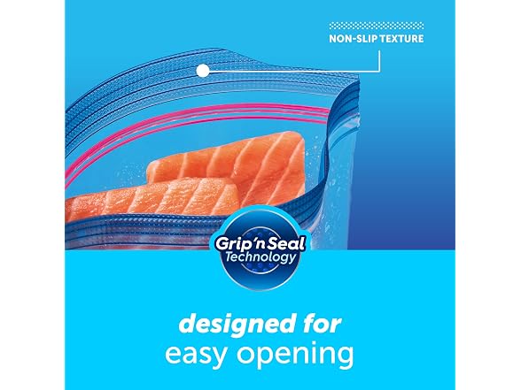 Ziploc Pint Food Storage Freezer Bags Grip n Seal