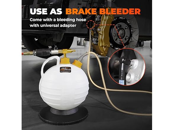 FOUR UNCLES 6L Pneumatic/Manual Oil Extractor Pump