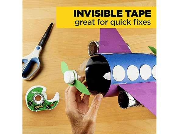 3M Scotch Magic Tape, 3 Rolls (3/4 in x 300