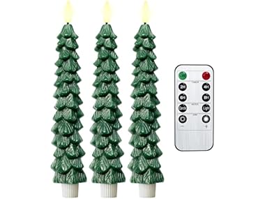 $19.99, Was $29.99, 33% Off! Christmas tree LED Flameless Candles dealfomo