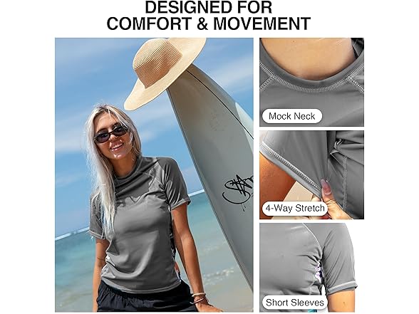 Kanu Surf Women's Charcoal Rashguard (XL)