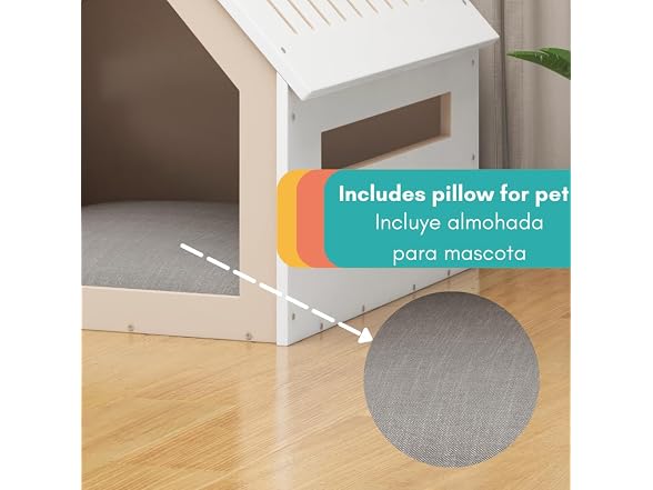 POLIPETS Big House for Pets, Wooden House