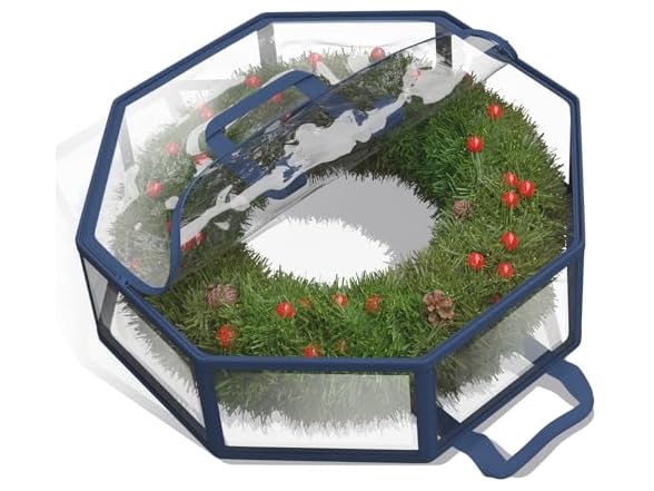 Hearth & Harbor Wreath Storage Contain 30"