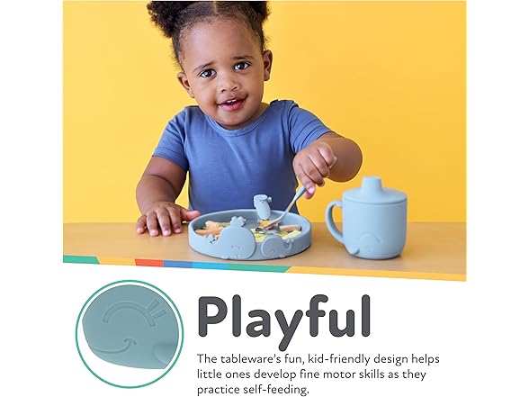 Nuby Silicone Sippy Cup - Blue Whale