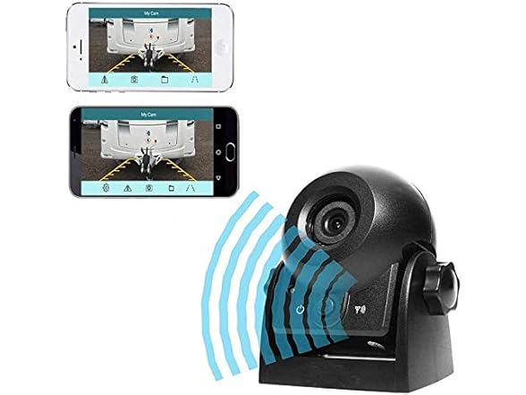 (NEW) MHCABSR Wireless Backup Dash Cam