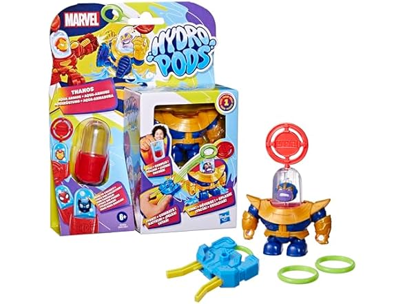 Marvel Hydro Pods Thanos Toys