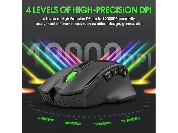 JMNGSHU Wireless Gaming Mouse