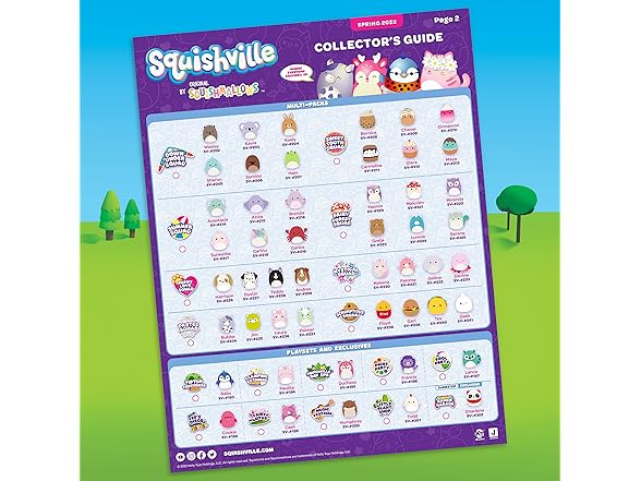 Squishville by Original Squishmallows Fruity Coupes