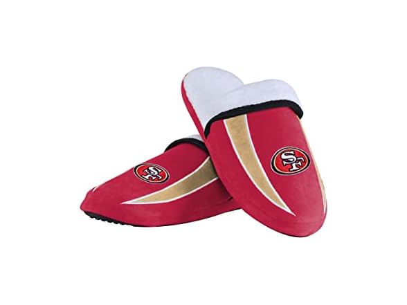 SAN FRANCISCO 49ERS Sherpa Slide Slippers (13-14)