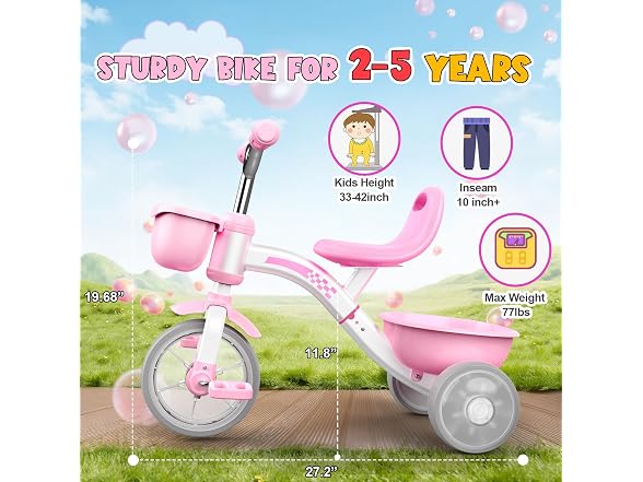 Kkdi Toddler Tricycle