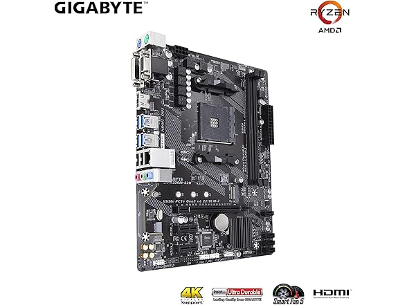 Gigabyte GA-A320M-S2H AMD A320 Socket