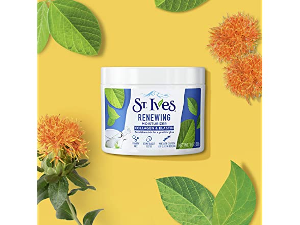 St. Ives Collagen Facial Moisturizer, 10oz