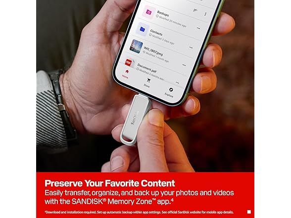 SanDisk 128GB Phone Drive with USB Type-C
