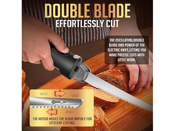 Electric Knife with Storage Case