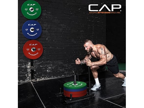 CAP Barbell Competition Plate Set, 10lbs Pair