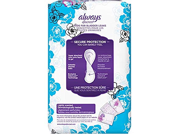 Always Discreet Incontinence Pads