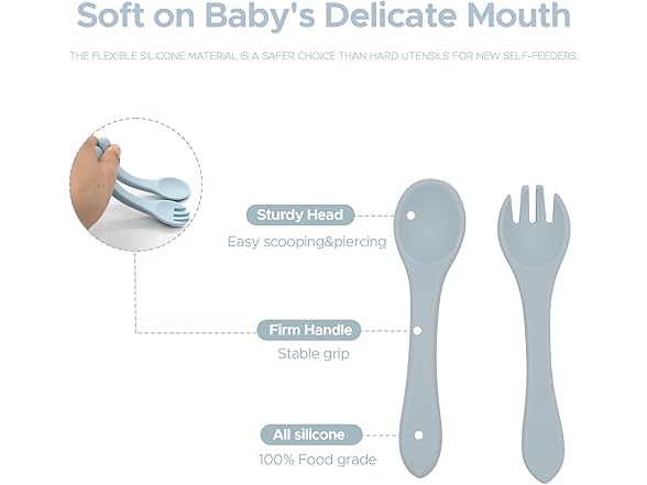 BabyX Baby Silicone Feeder Set