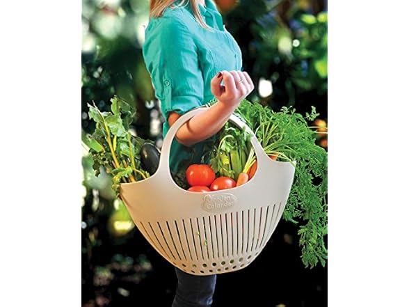 Hutzler Garden Colander, Green, Large