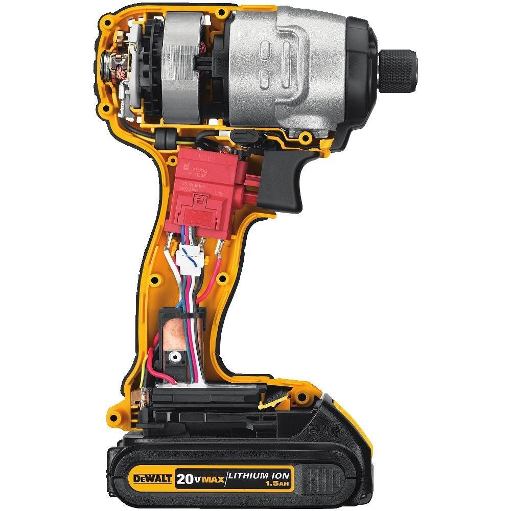 DeWALT DCF885C1 20V Max 1/4" Impact Driver Kit - Gallery 6