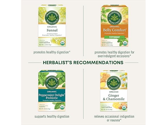 16CT Traditional Medicinals Tea, Organic Gas Relief