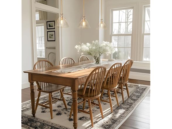 KSANA Gold Pendant Light Seeded Glass
