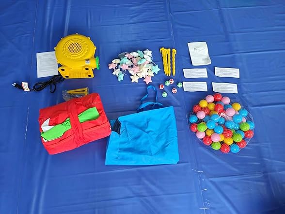 Tzou Inflatable Bounce House for Toddler