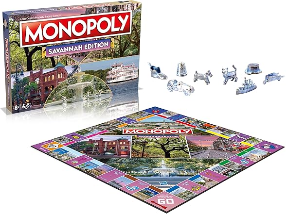 Monopoly Board Game Savannah Edition