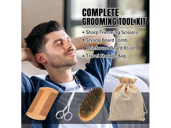 Beard Straightener Grooming Kit