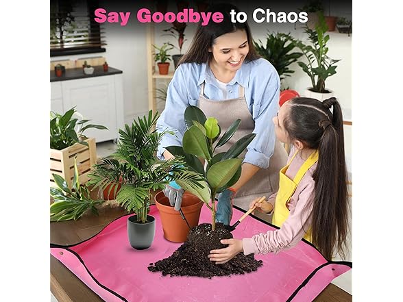 WORKPRO Repotting Mat Pink