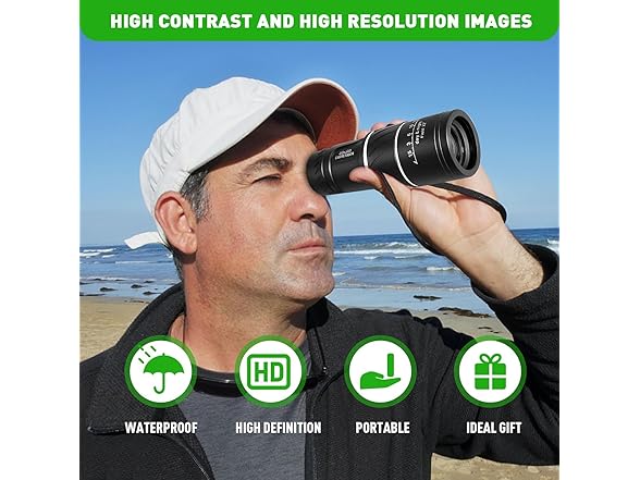 Sihea 16X52 Mini Monocular Telescope