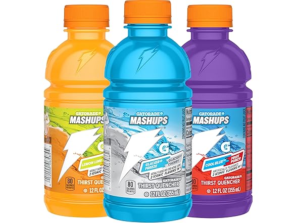 18PK Gatorade Thirst Quencher, Mashups Variety Pack