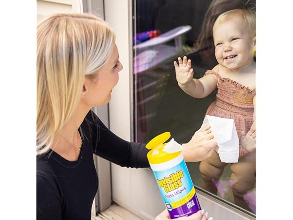 Invisible Glass Cleaning Wipes 40ct