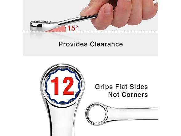 WORKPRO 20-piece Combination Wrench Set Blue