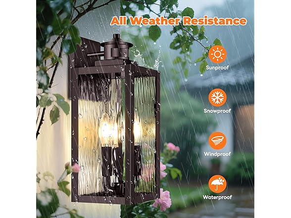 Brightever Motion Sensor Outdoor Wall Light
