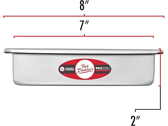 Fat Daddio's Sheet Cake Pan, Silver