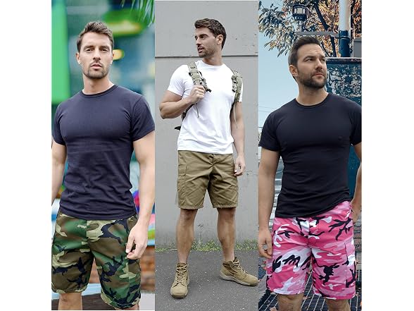 Rothco Men's (S) BDU Cargo Shorts