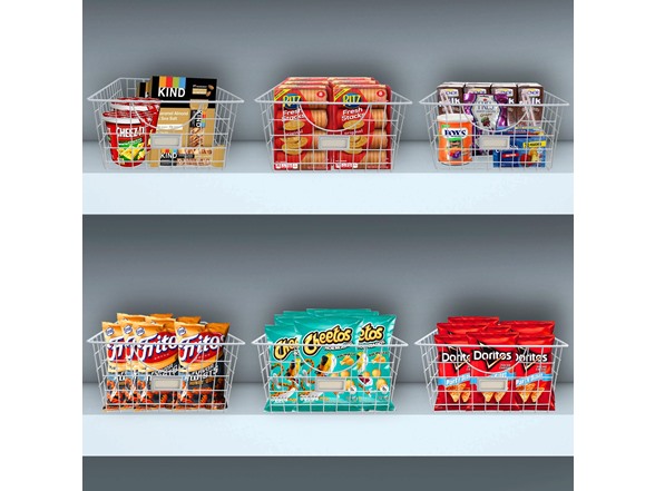 Basikchoice  Wire Storage Baskets