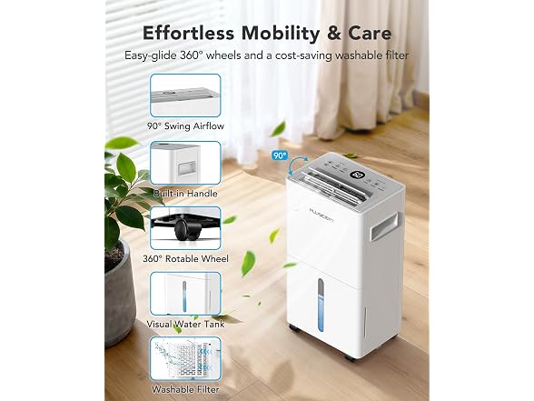 PLUSCENT 21 Pints Dehumidifier