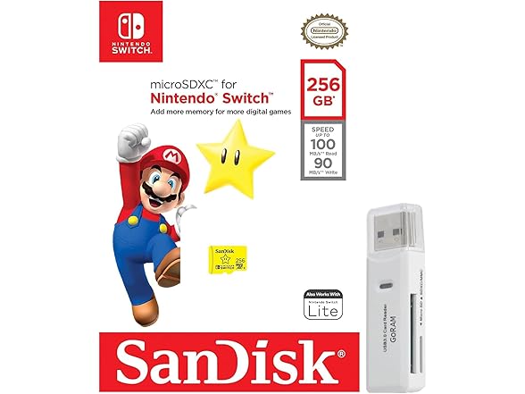 SanDisk 256GB MicroSDXC Memory Card
