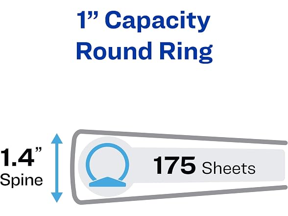 Avery Mini Durable View 3 Ring Binder